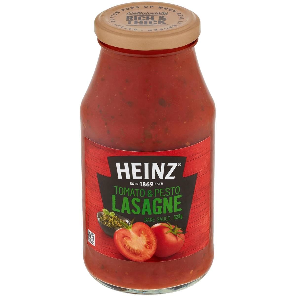 Heinz Pasta Sauce Lasagne 525g Woolworths