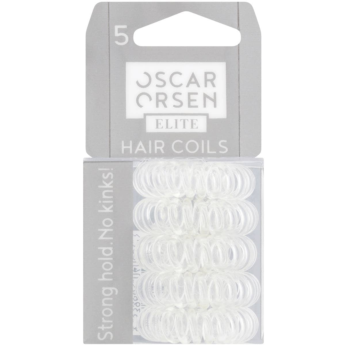 Oscar Orsen Hair Coils Clear 5 Pack Woolworths