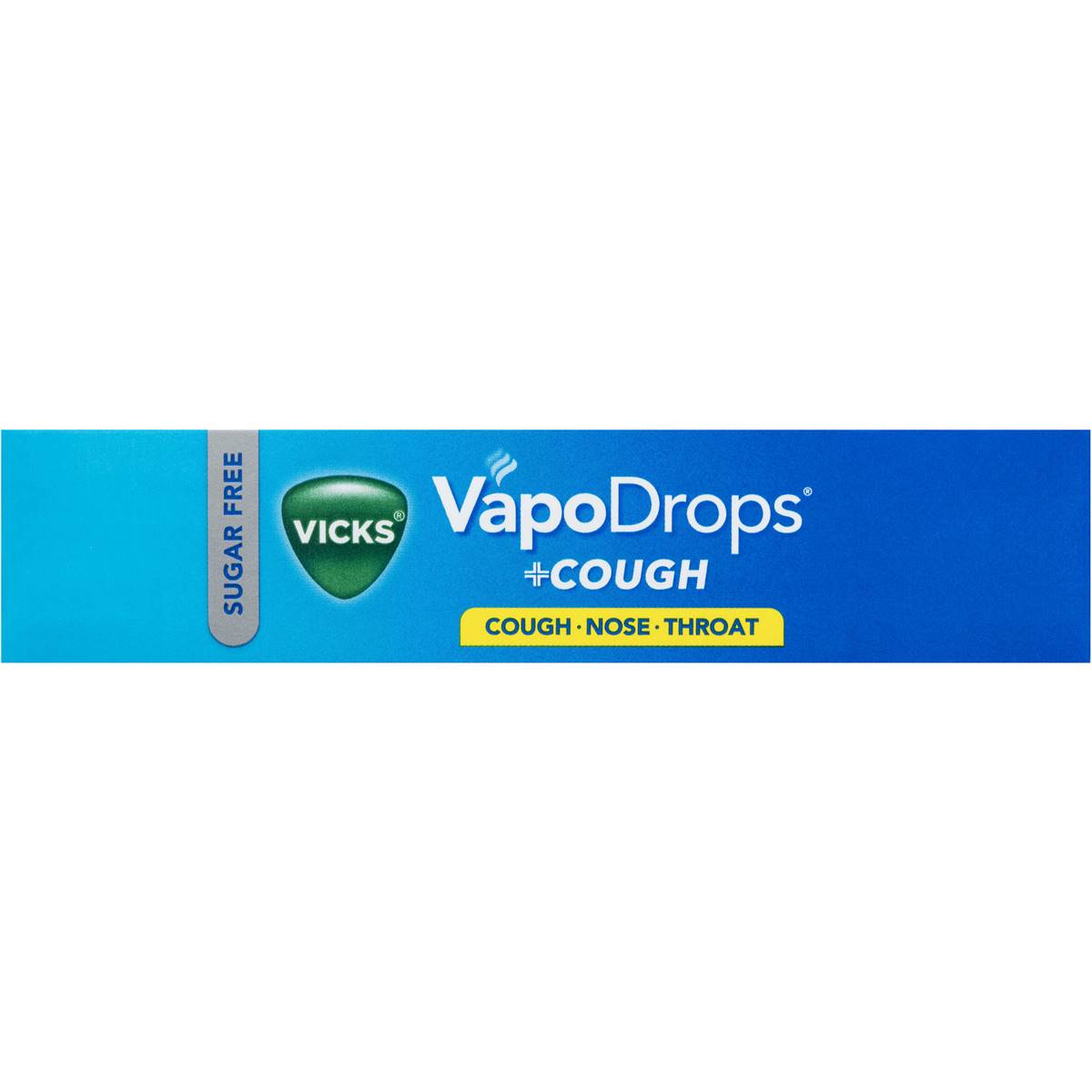 Vicks Vapo Drops Cough Sugarfree Lemon 16 Pack Woolworths