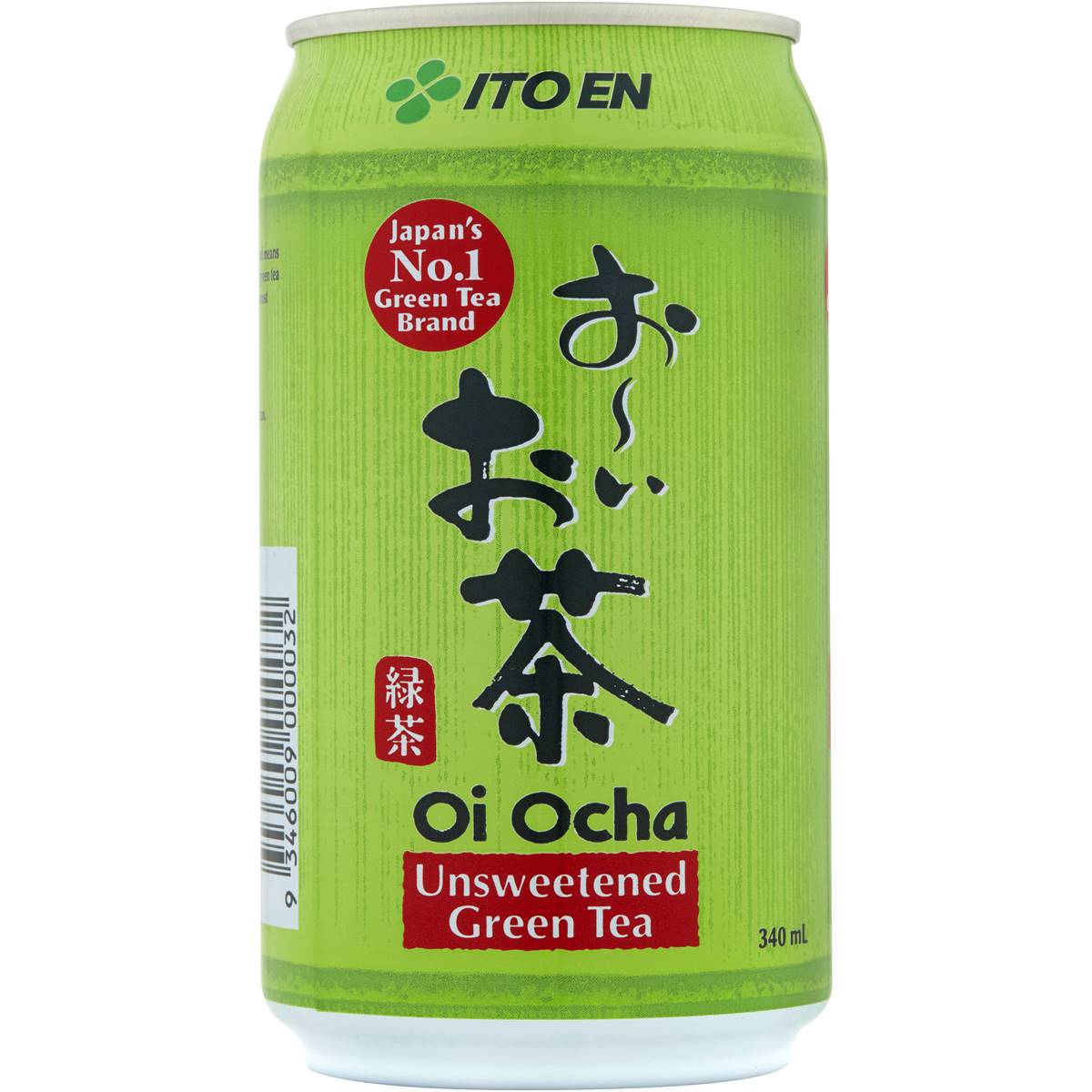Ito En Unsweetened Green Tea 340ml Woolworths