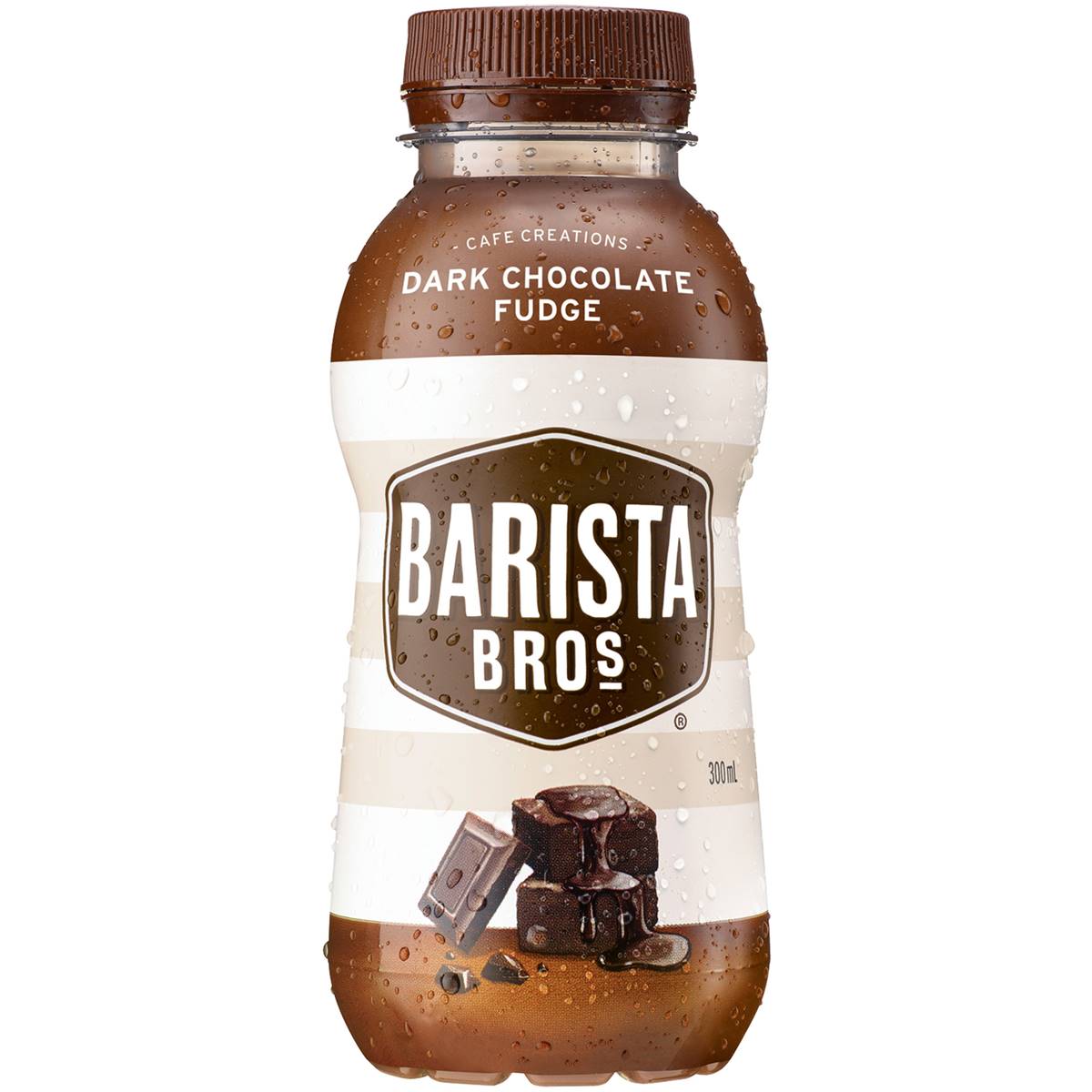 Barista Bros Double Choc Fudge Flavoured Milk 300ml Woolworths