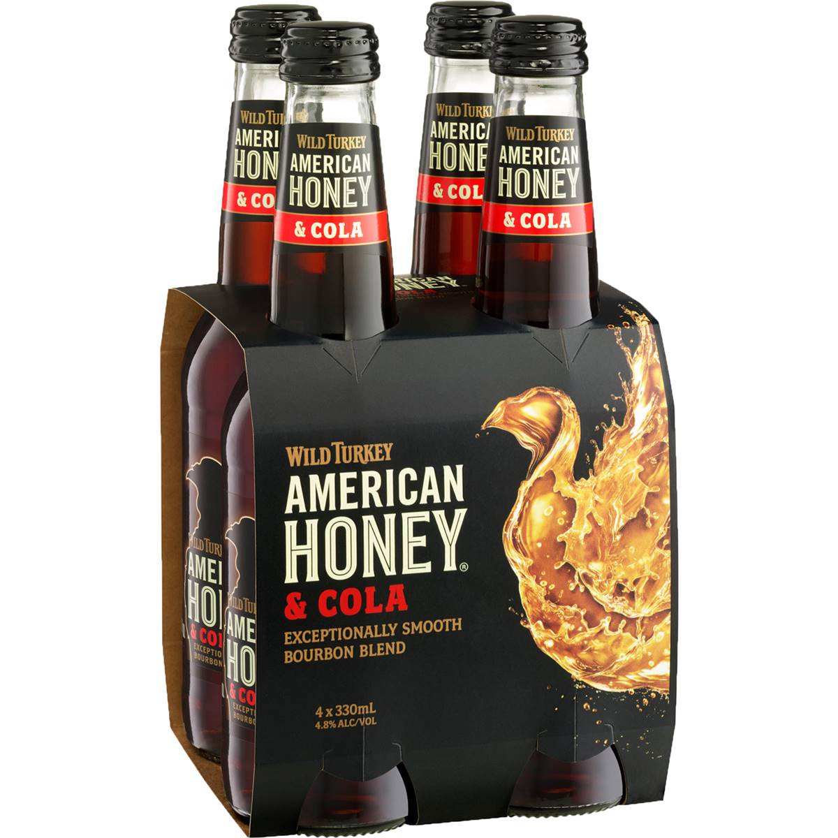 Wild Turkey Honey & Cola Bourbon 330ml | Woolworths