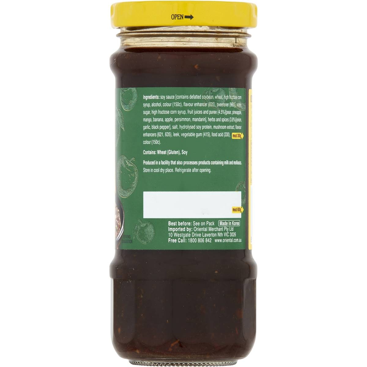 Ottogi Korean Bbq Bulgogi 240g Woolworths