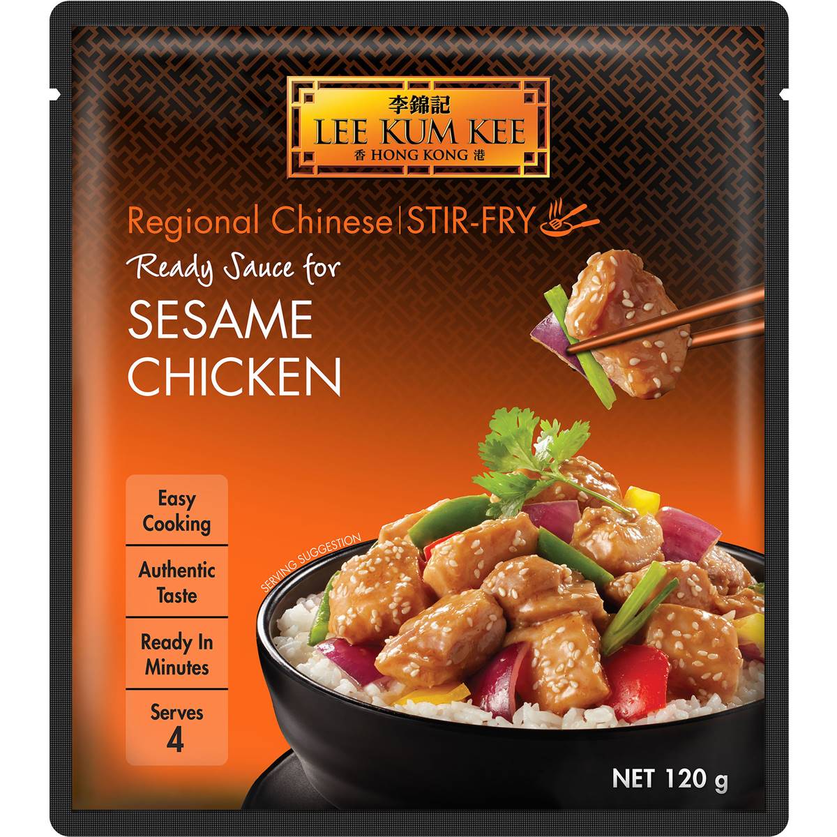 Lee Kum Kee Ready Sauce - Sesame Chicken 120g | Woolworths