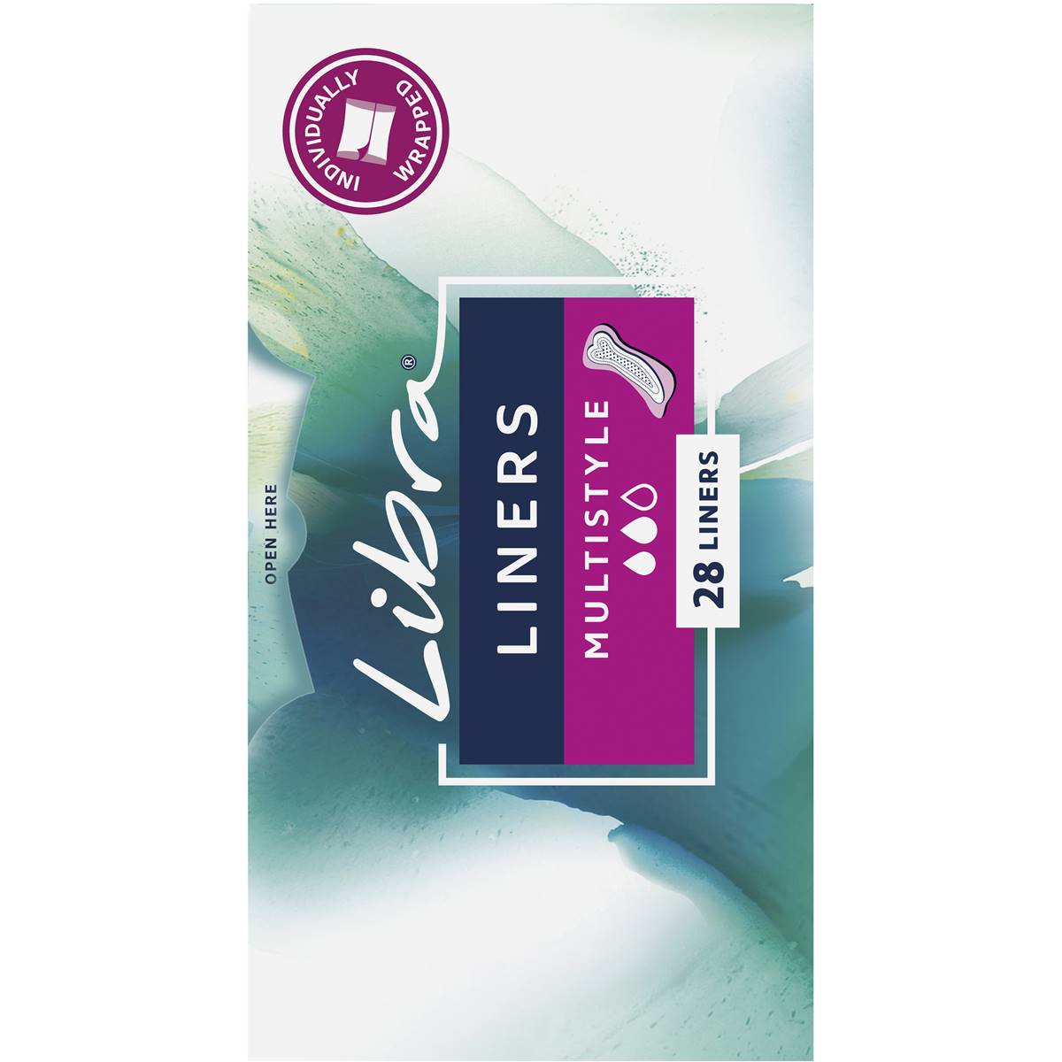 Libra Multi Style Liners 28 Pack Woolworths
