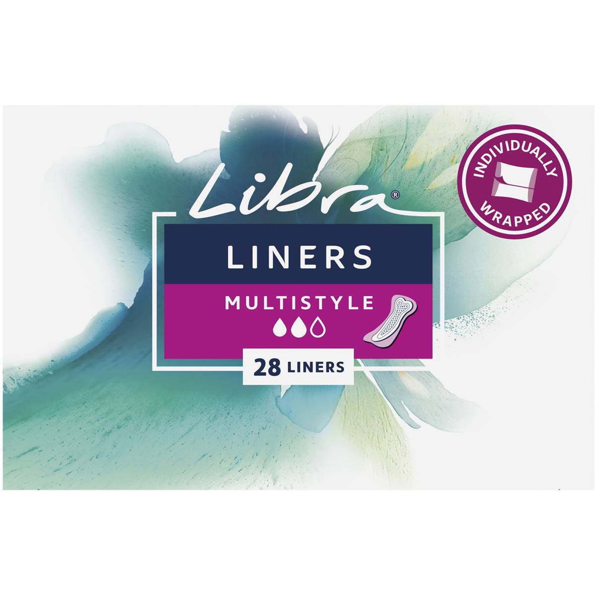 Libra Multi Style Liners 28 Pack Woolworths