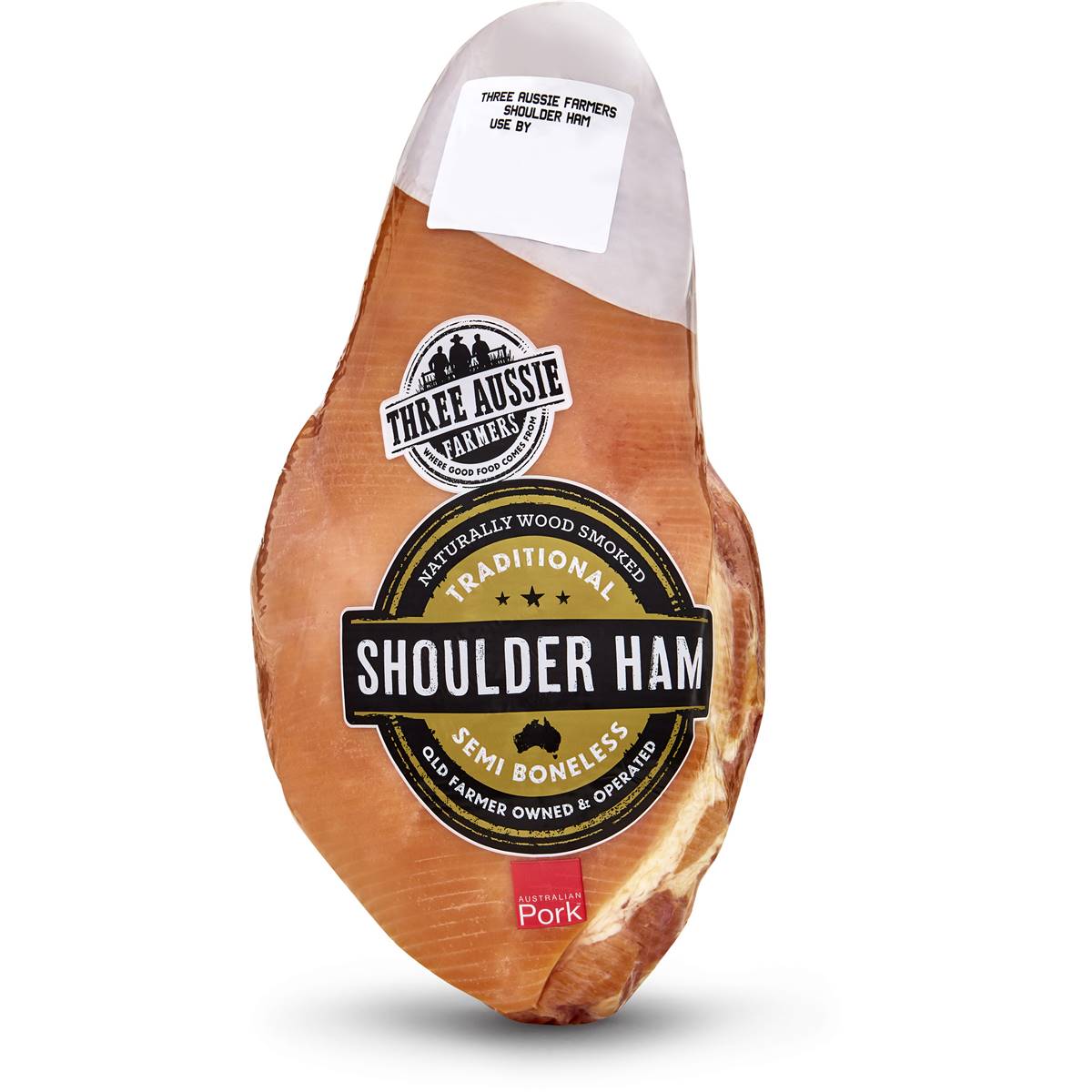 Three Aussie Farmers Semi Boneless Shoulder Ham