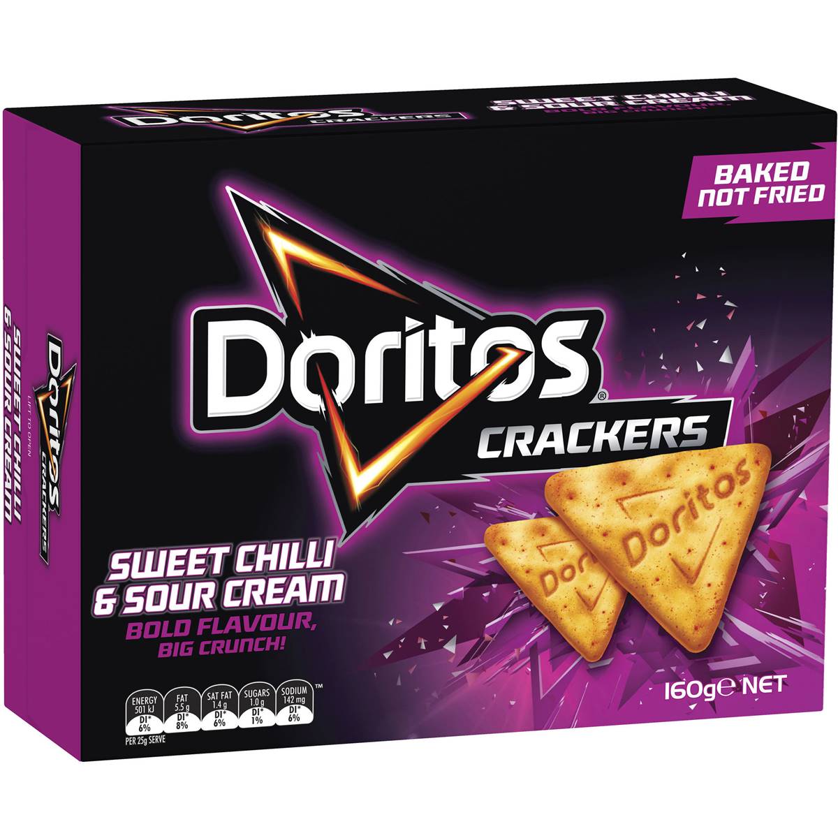 Doritos Crackers Sweet Chilli And Sour Cream 160g Woolworths 3910