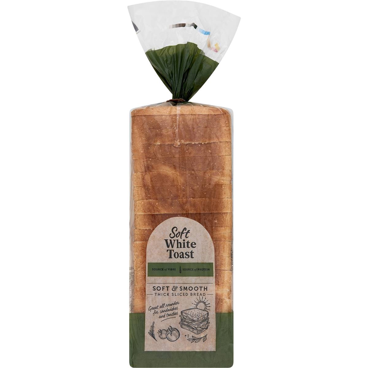 Woolworths Soft White Toast Bread 650g Woolworths