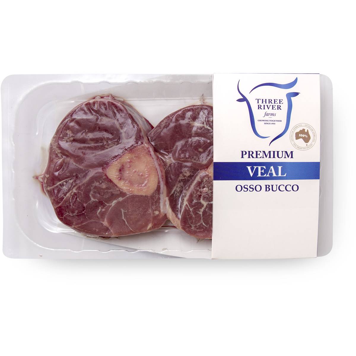 Three Rivers Veal Osso Bucco 290g 580g Woolworths