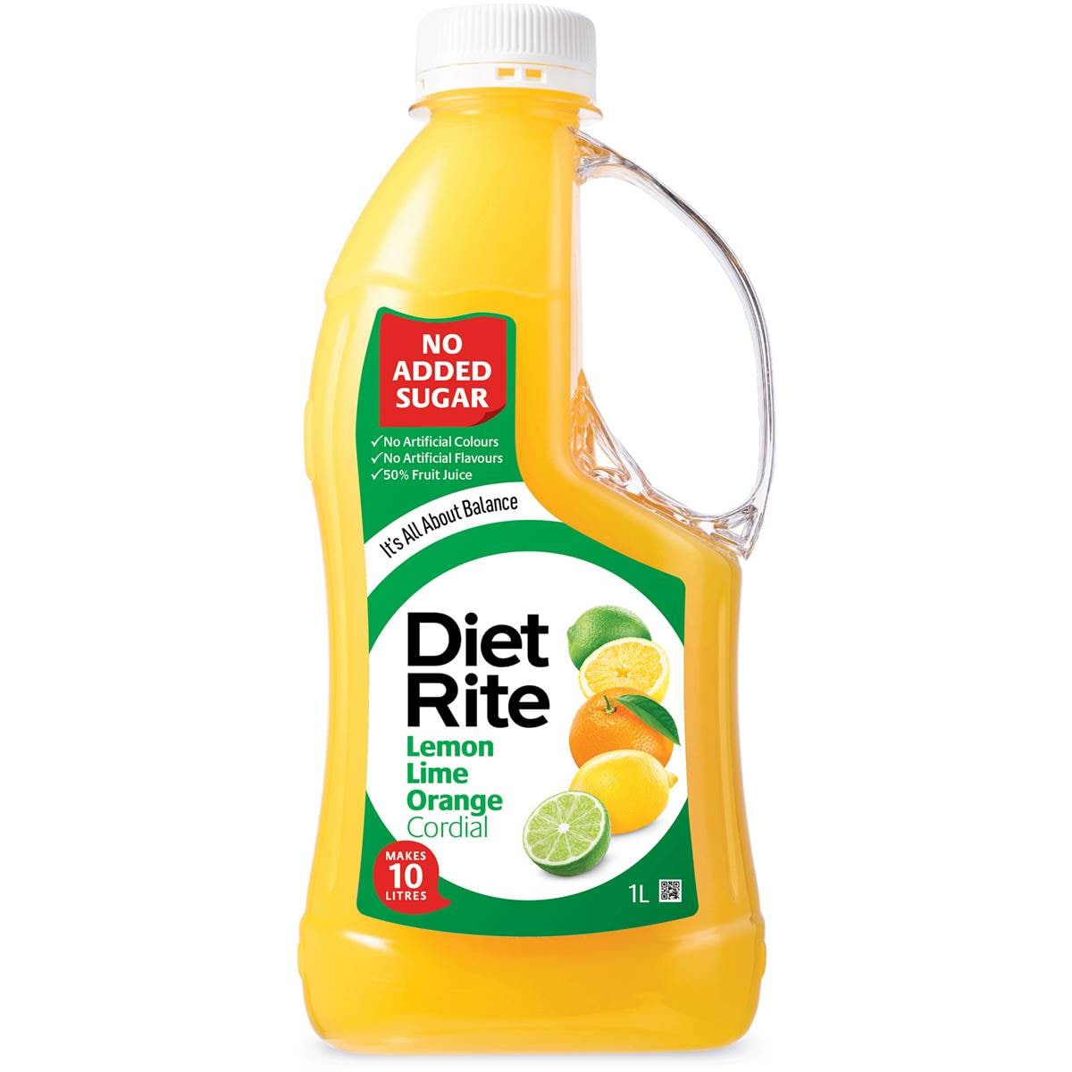 Diet Rite Lemon Lime Orange 1l Woolworths