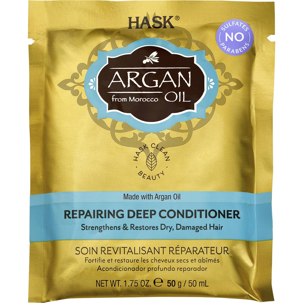 Hask Argan Oil Repairing Deep Conditioner 50g | Woolworths