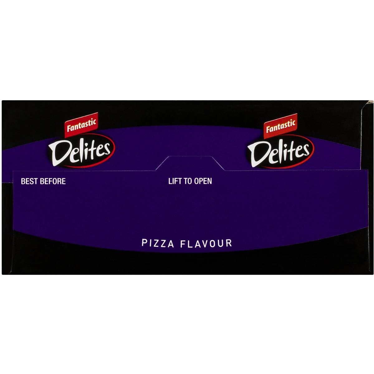 Fantastic Delites Crinkle Cut Snacks Pizza Flavour 100g Woolworths