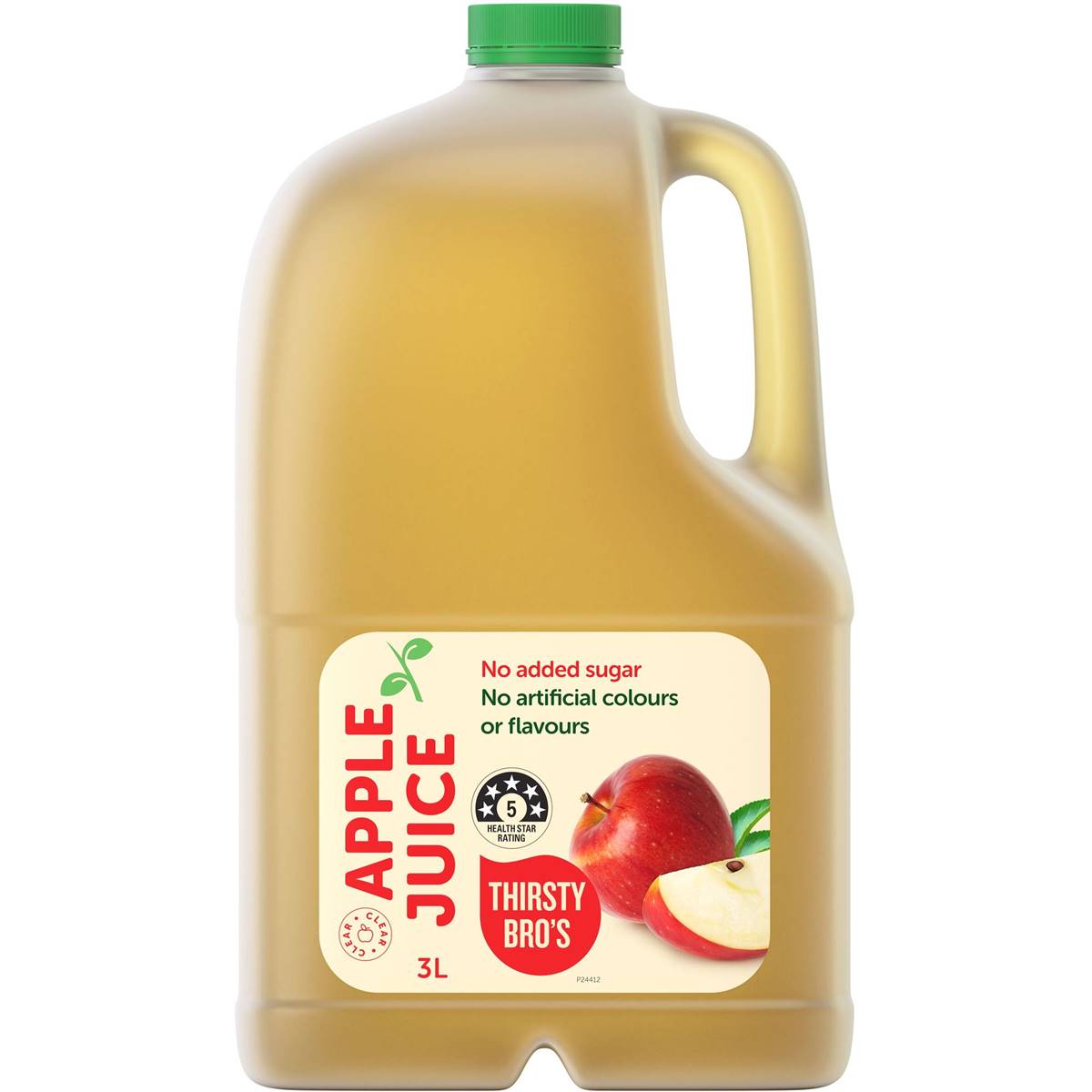 Thirsty Brothers Apple Juice 3l | Woolworths