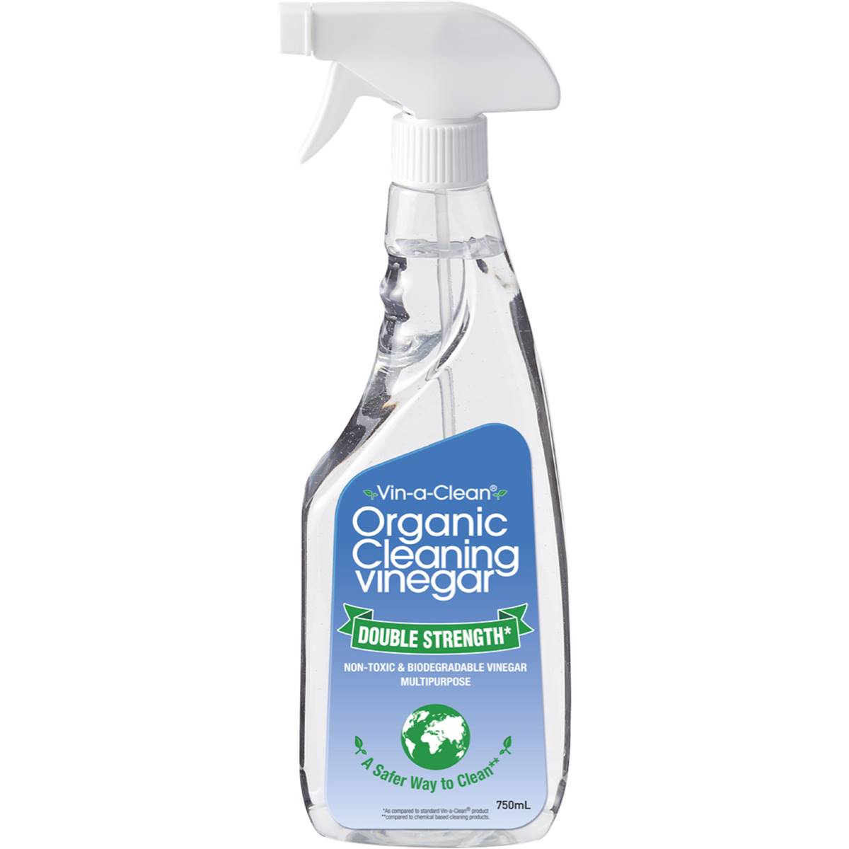 Vin A Clean Double Strength Organic Cleaning Vinegar 750ml | Woolworths