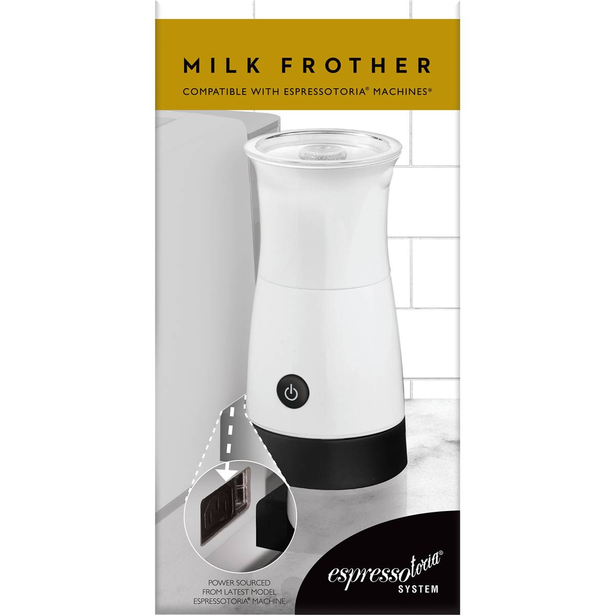 Vittoria Espressotoria Milk Frother Each Woolworths