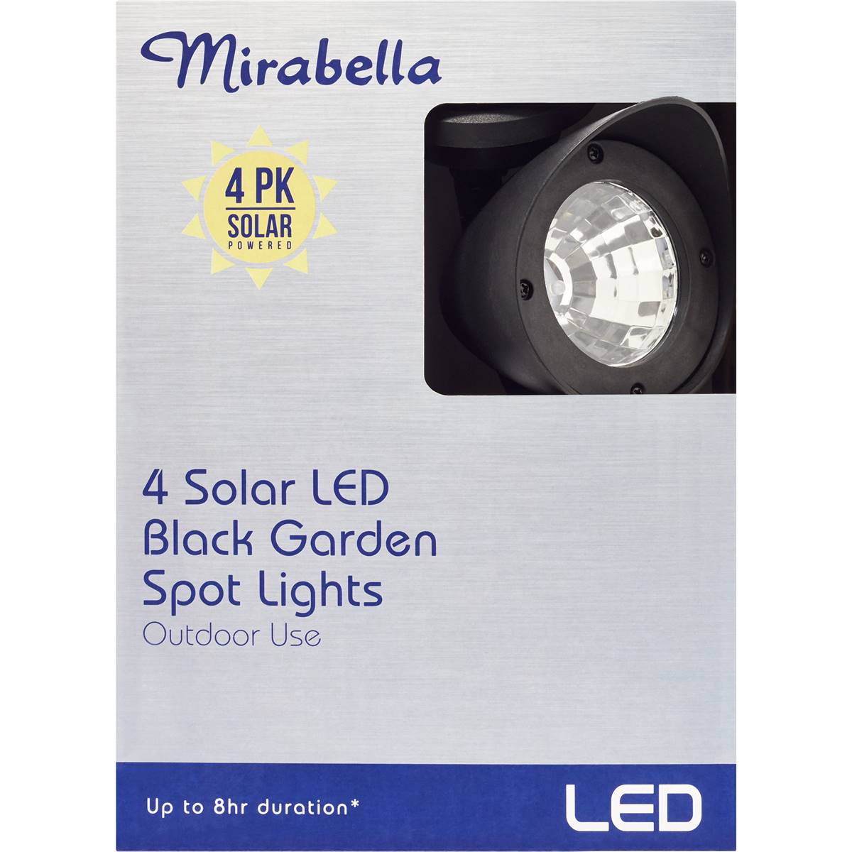 Mirabella Black Spot Solar Light