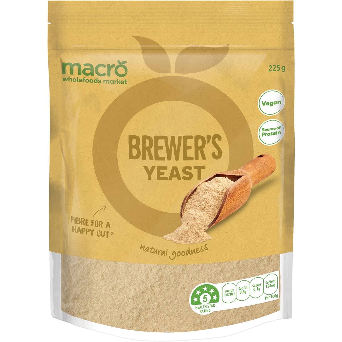 Macro Brewers Yeast 225g Woolworths