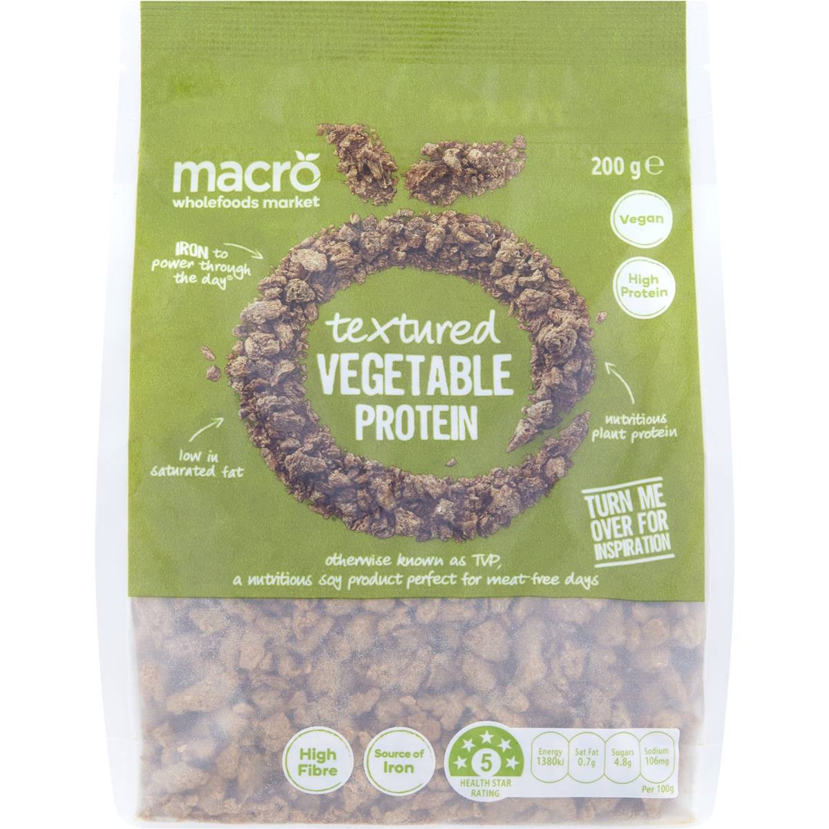 Macro Textured Vegetable Protein 200g Woolworths