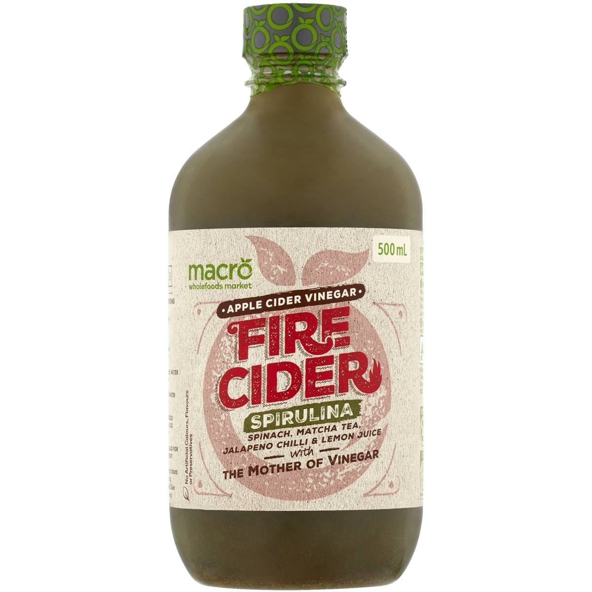 Macro Fire Cider Spirulina 500ml Woolworths
