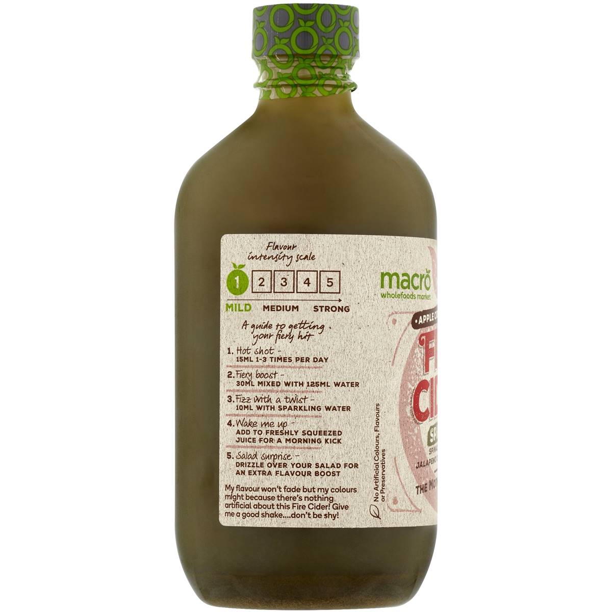 Macro Fire Cider Spirulina 500ml Woolworths