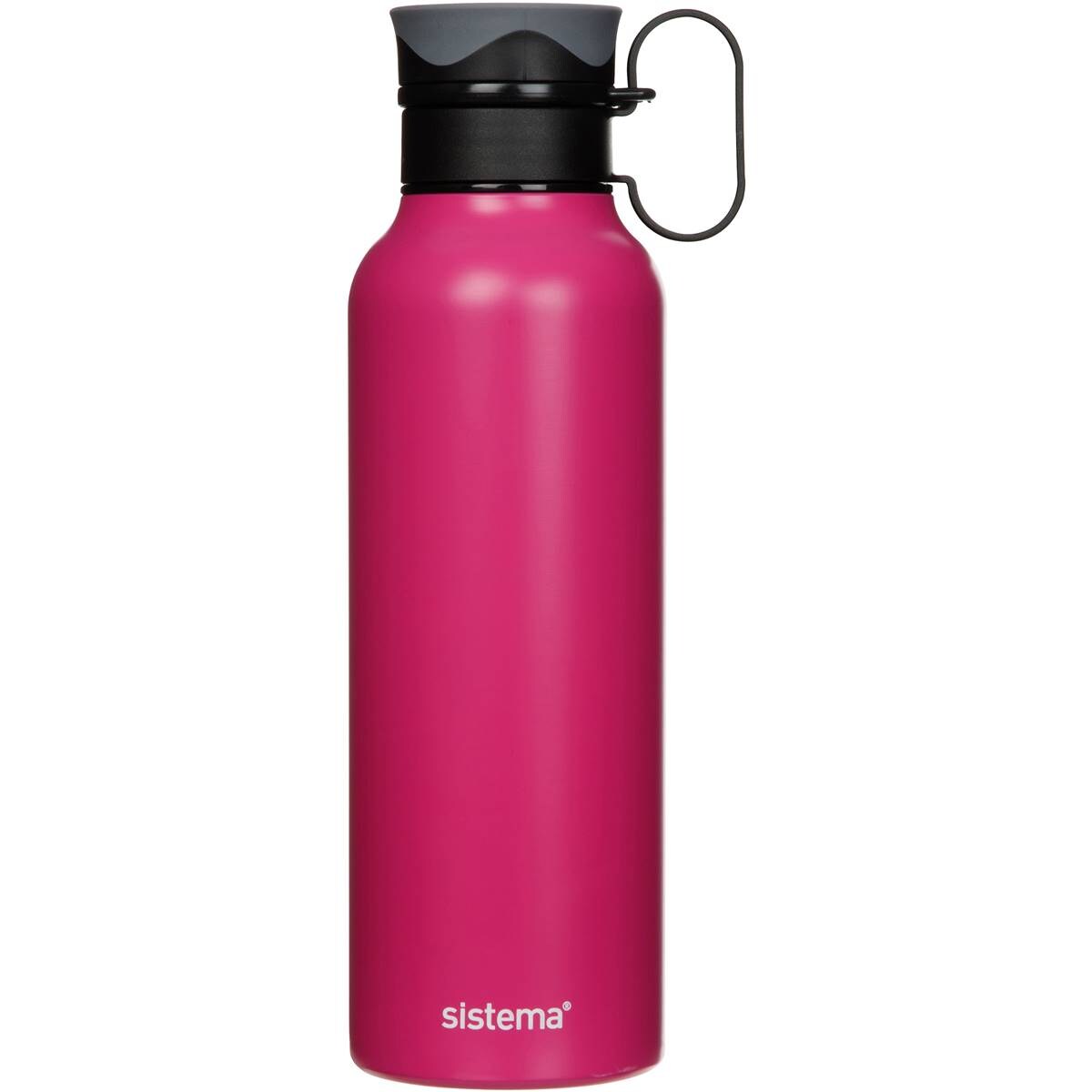 Sistema Double Walled Stainless Steel Bottle Each Woolworths Sistema Double Walled Stainless Steel Bottle Each Woolworths