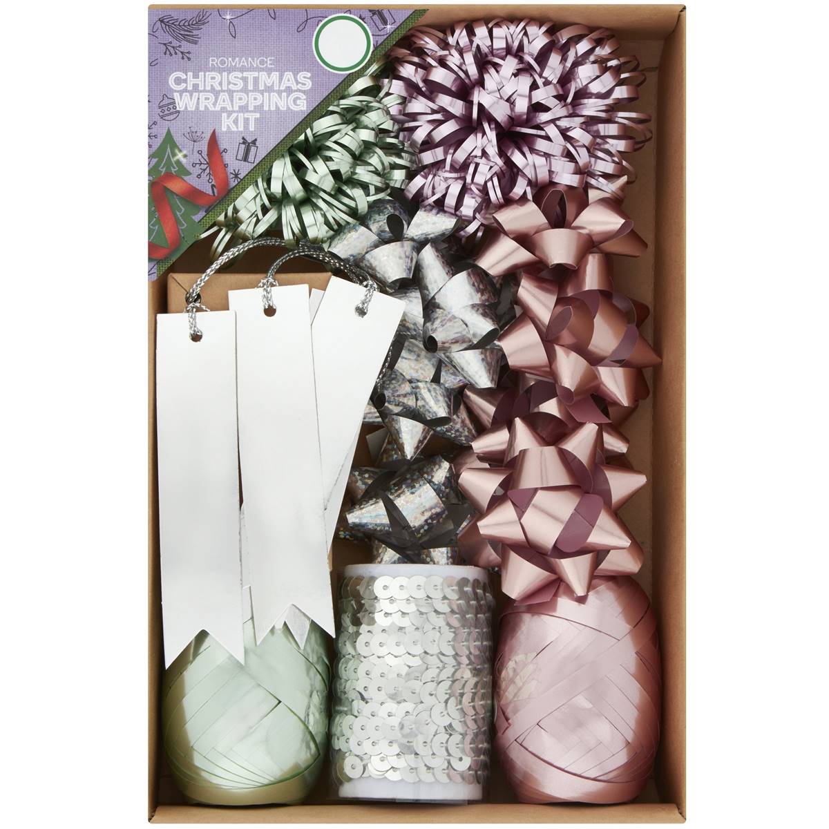 Christmas Wrapping Paper Kit Romance Each Woolworths