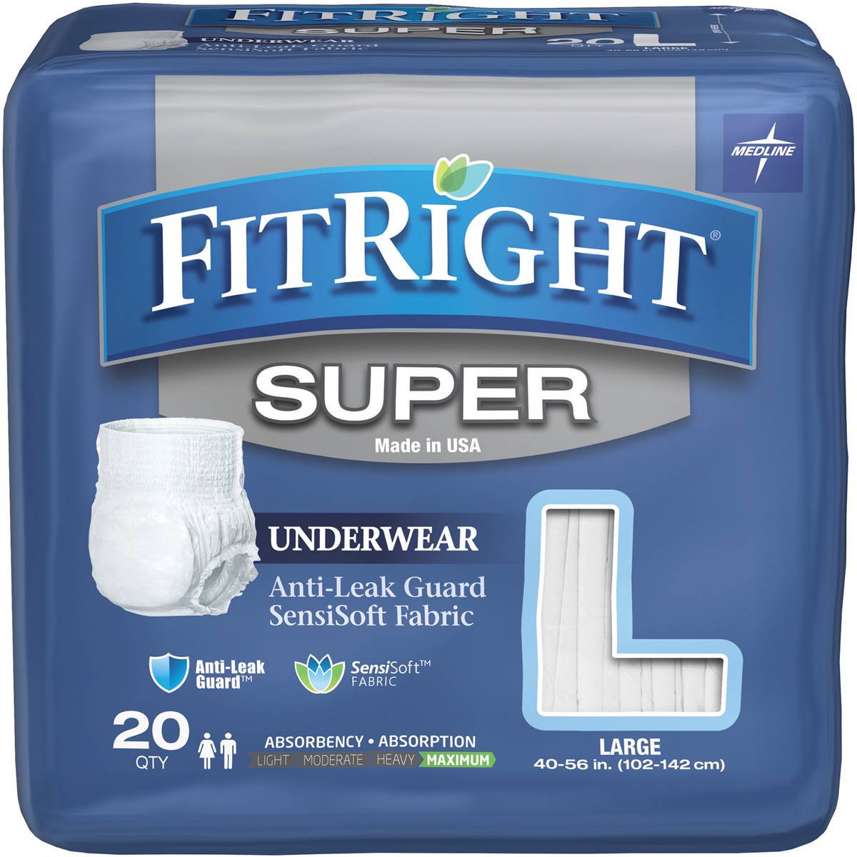 Fitright Underwear Large