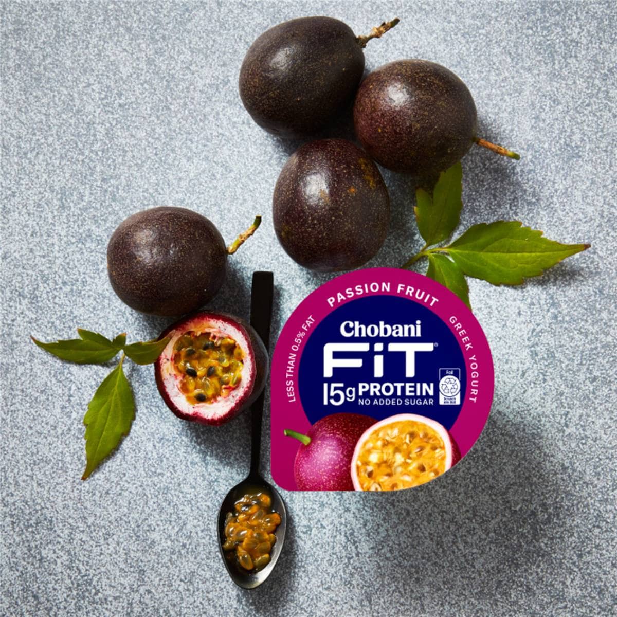 Chobani Fit Passion Fruit High Protein Greek Yogurt 170g Woolworths