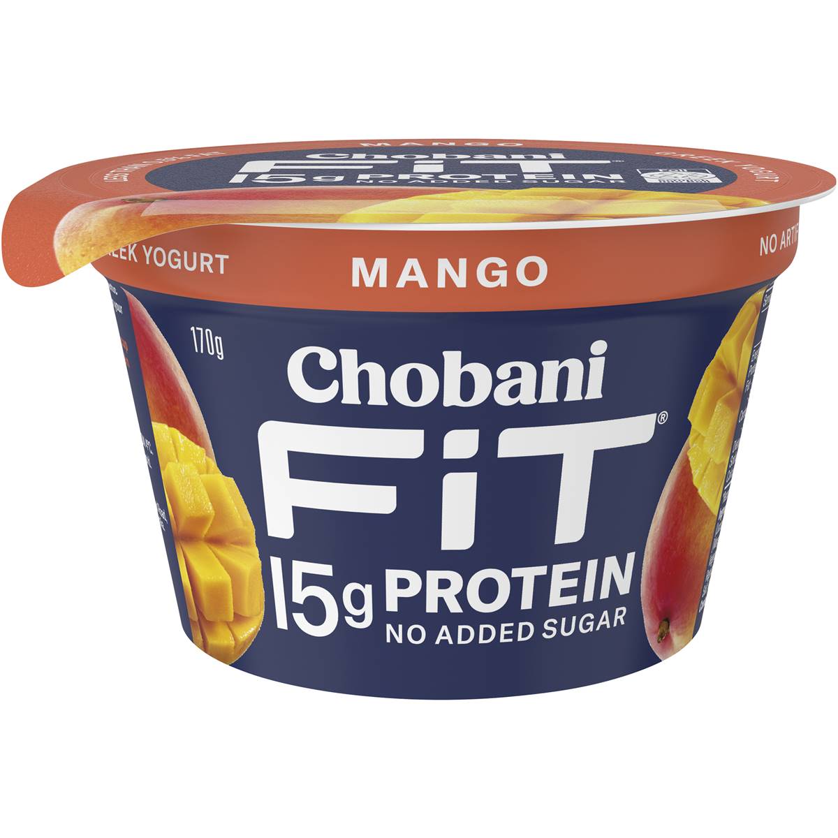 Chobani Fit Mango Greek Yoghurt 170g Woolworths