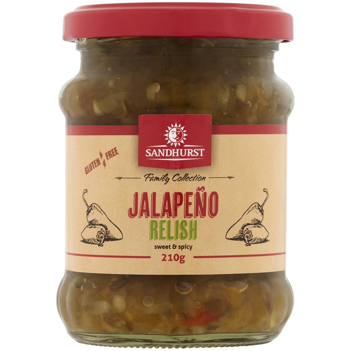 Sandhurst Jalapeno Relish 210g Woolworths