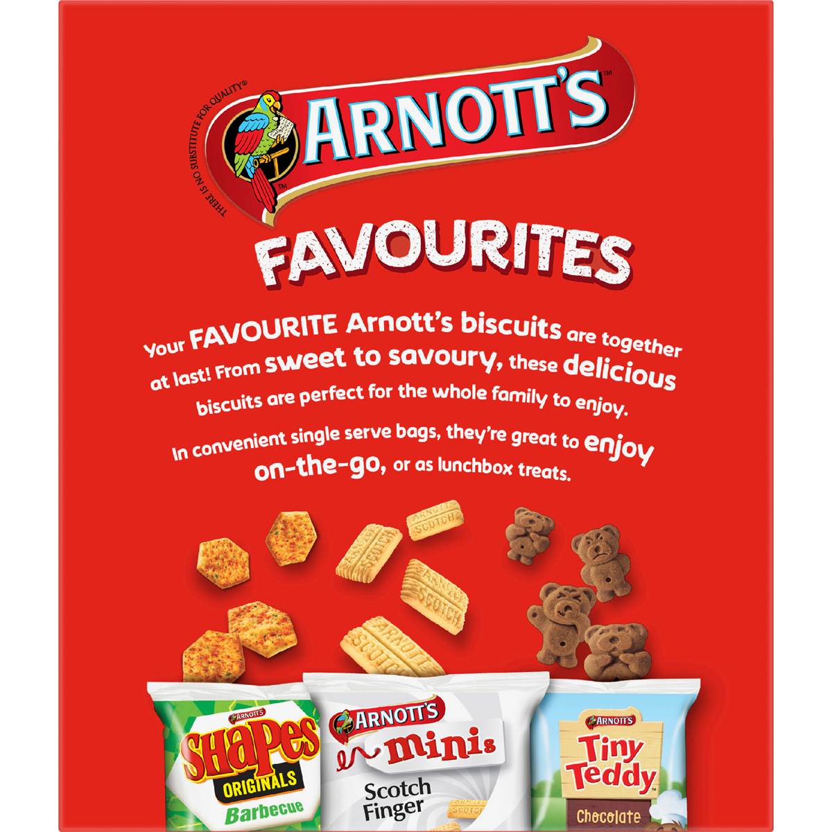 Arnott's Favourites Biscuits Variety 15 Pack Woolworths