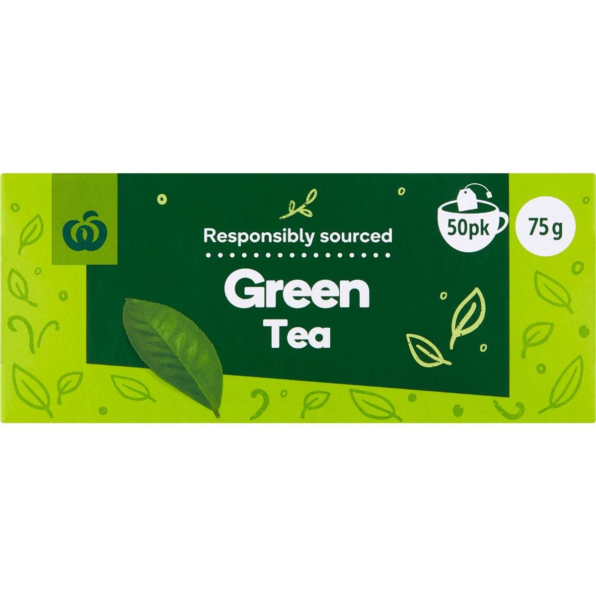 Woolworths Green Tea 50 Pack Woolworths