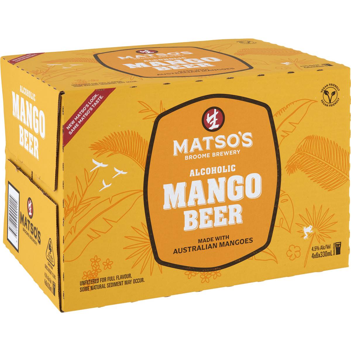 Matso's Mango Beer Bottles
