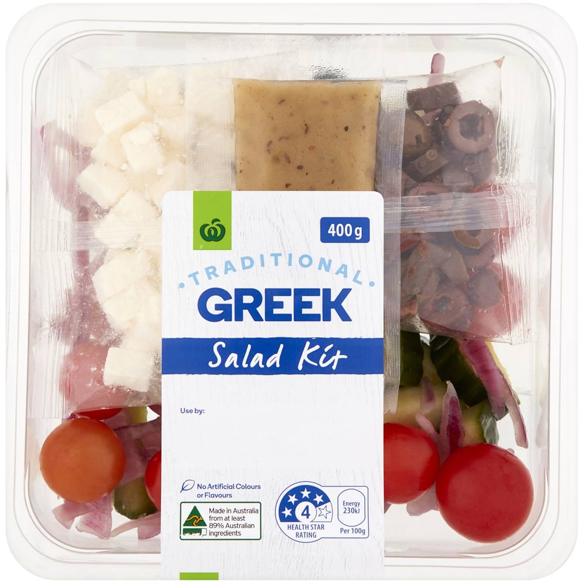 Woolworths Greek Salad 400g Woolworths