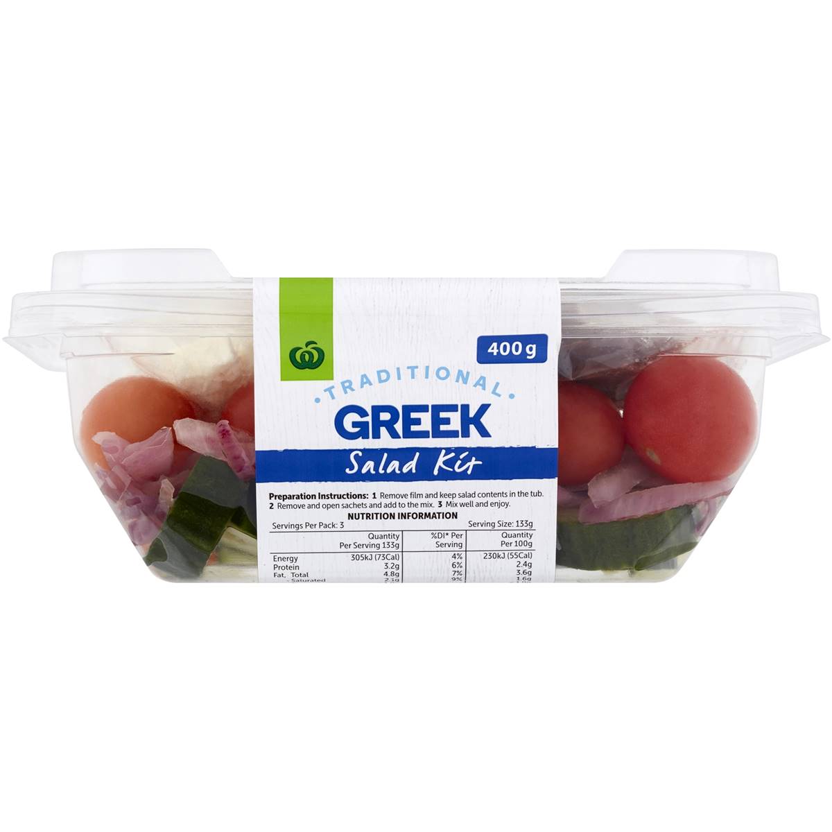 Woolworths Greek Salad 400g | Woolworths