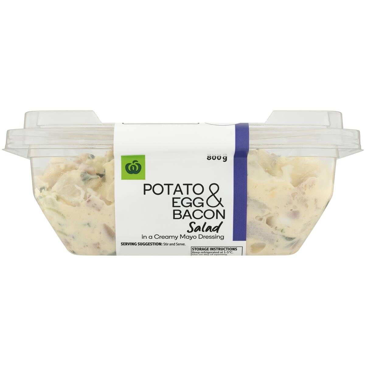 Woolworths Potato Egg And Bacon Salad 800g Woolworths