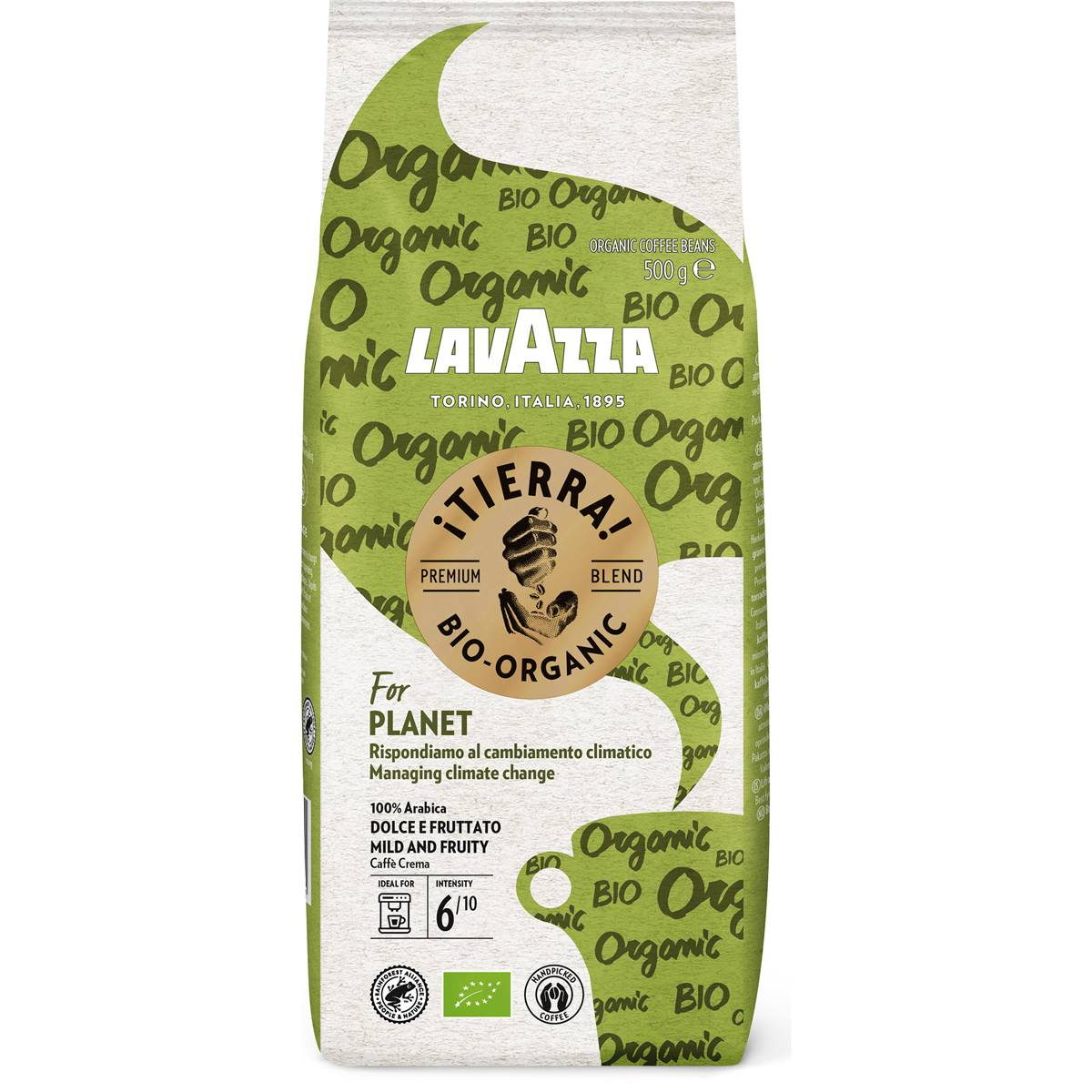 Lavazza Coffee Beans Tierra Planet 500g | Woolworths