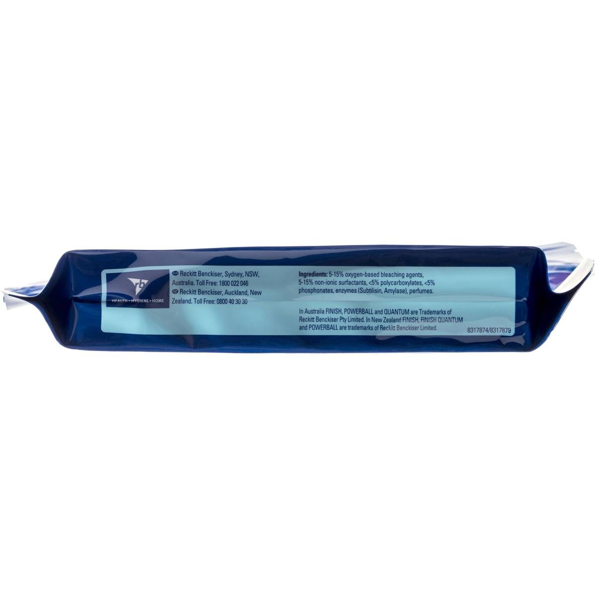 Finish Powerball Quantum Dishwasher Tablets Lemon 16 Pack Woolworths