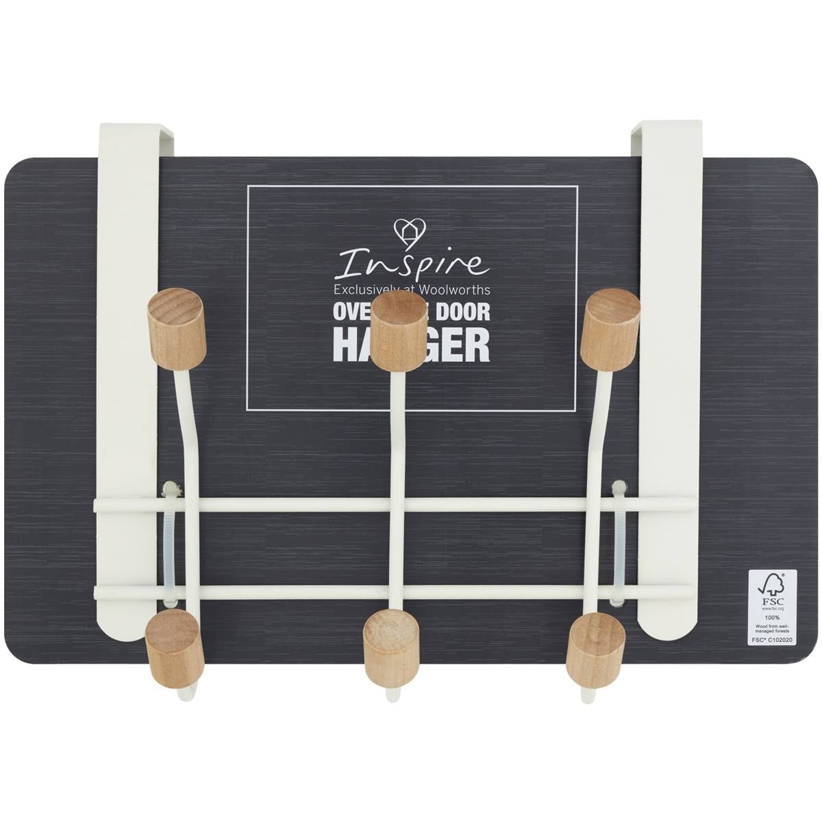 Inspire Large Over The Door Hanger Each Woolworths