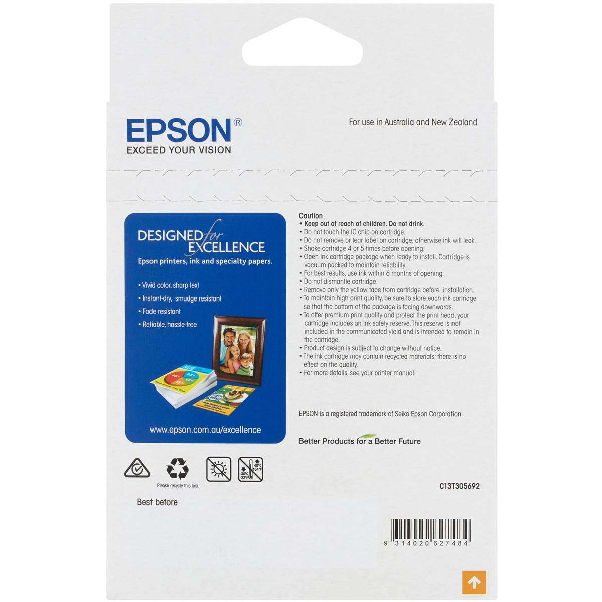 Epson Epson 288 Bcmy Ink Cartridge Each Woolworths