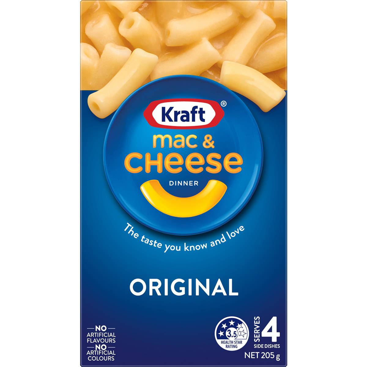 Kraft Mac & Cheese Macaroni Pasta Original 205g Woolworths