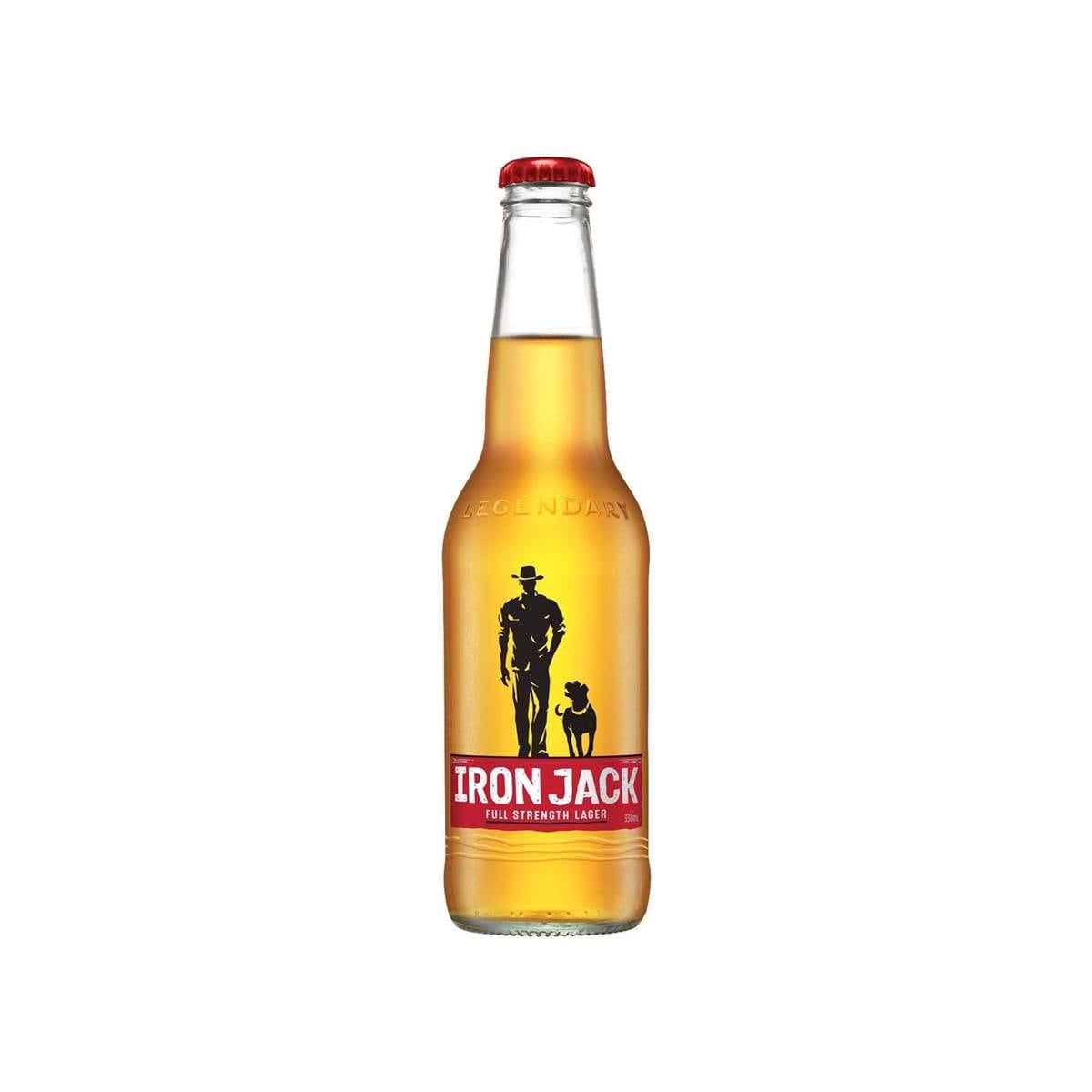 Iron Jack Full Strength Red Bottle 330ml Woolworths