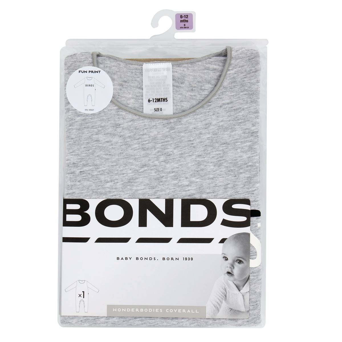Bonds Wonderbodies Coverall Boy Size 000 To 2