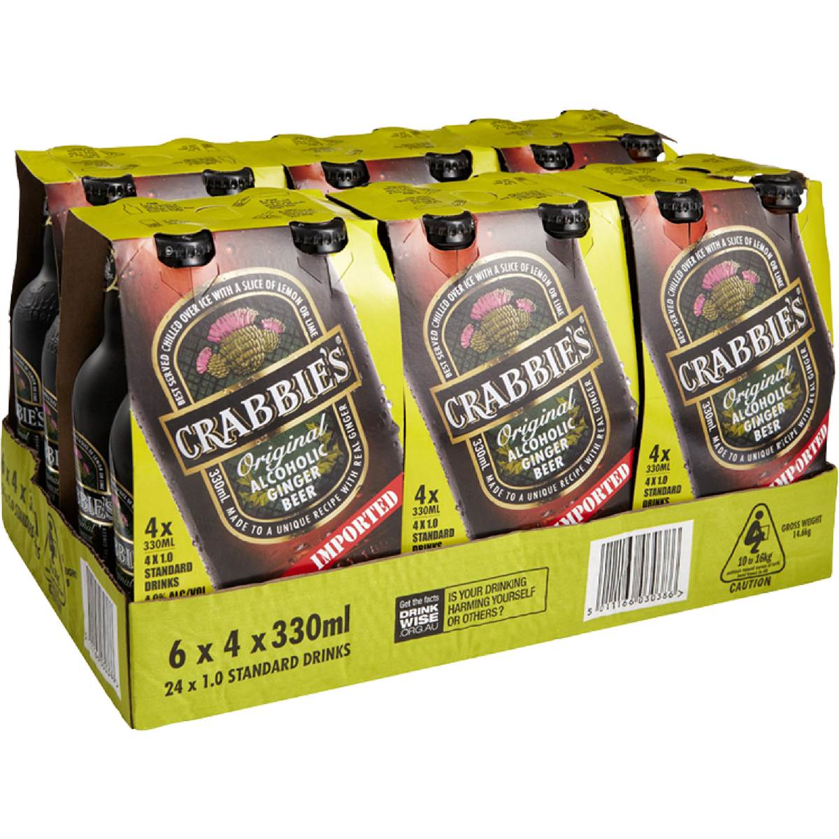 Crabbie's Ginger Beer Bottles