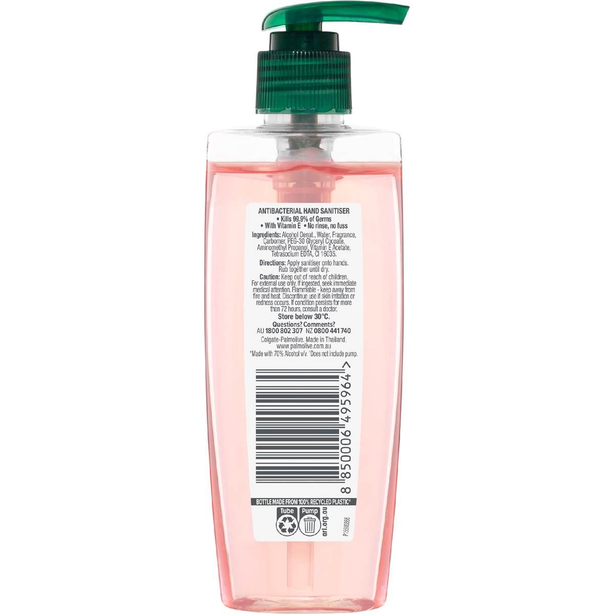 Palmolive Antibacterial Hand Sanitiser Cherry Blossom 200ml Woolworths