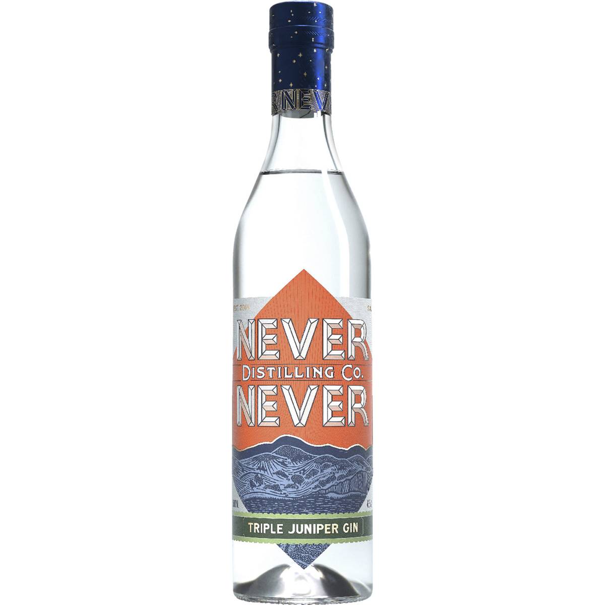 Never Never Distilling Co. Triple Juniper Gin Gin