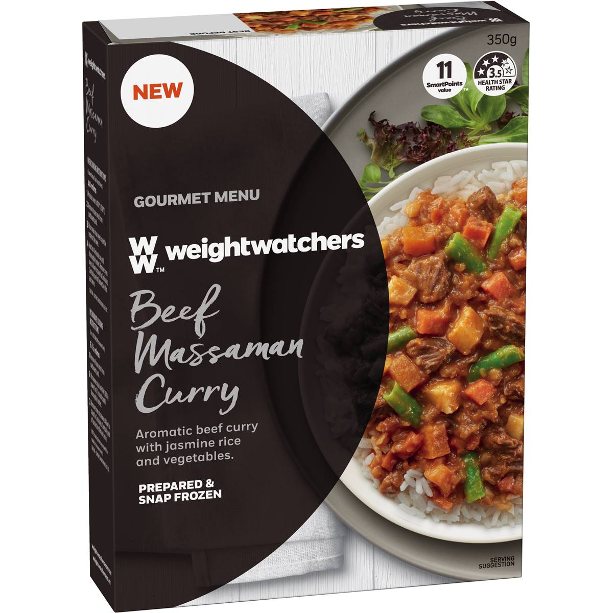 Weight Watchers Gourmet Beef Massaman Curry 350g Woolworths