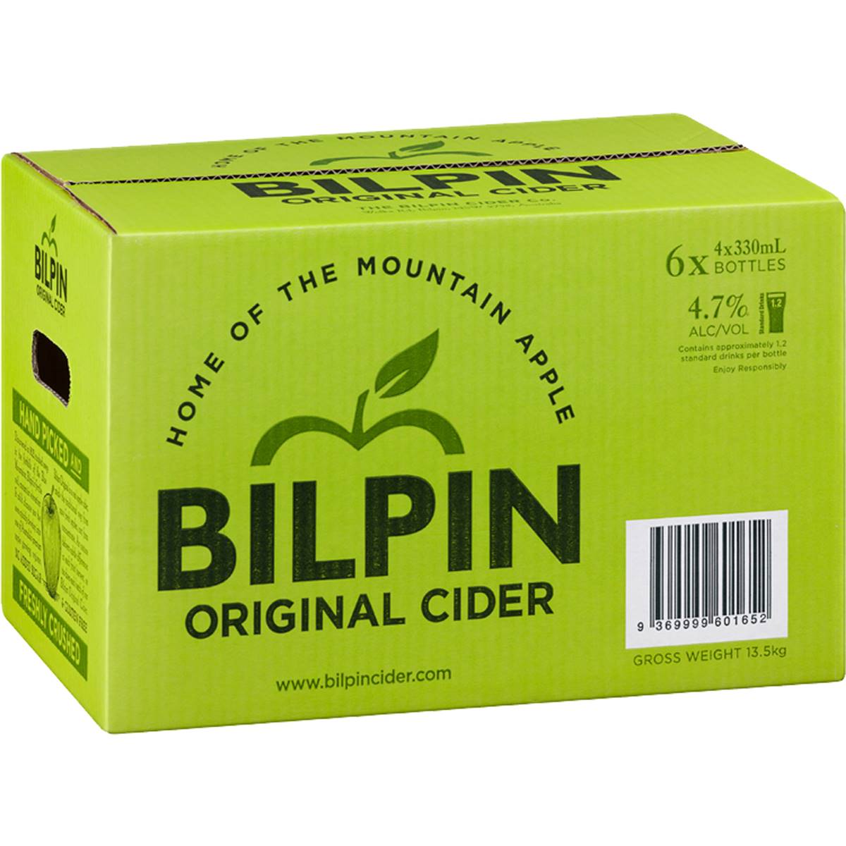 Bilpin Apple Cider Original Bottles