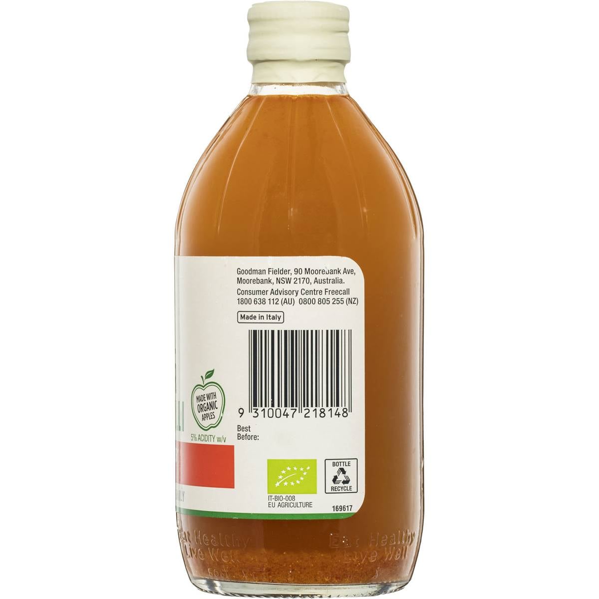 Cornwell's Apple Cider Vinegar & Chilli 500ml Woolworths
